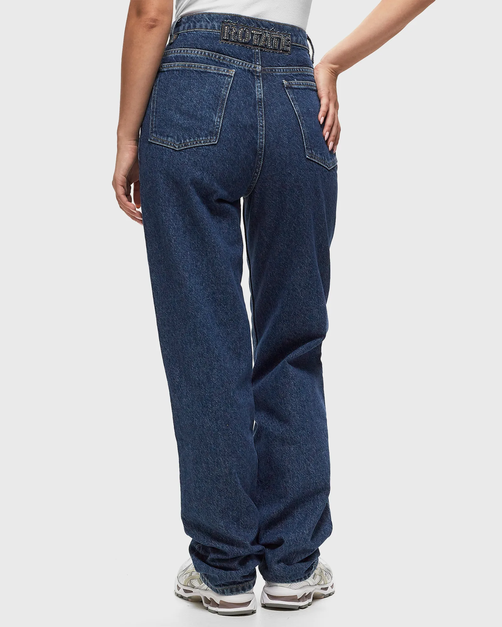 ROTATE Birger Christensen Twill High Rise Pants