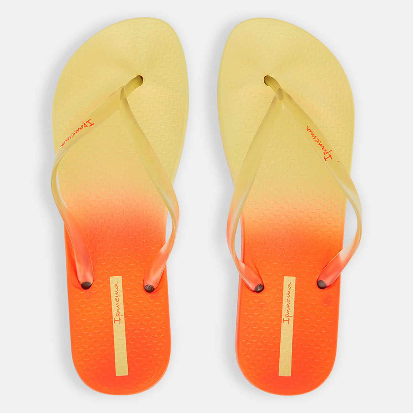 Ipanema Tongs Colorful en matière recyclée jaune/orange