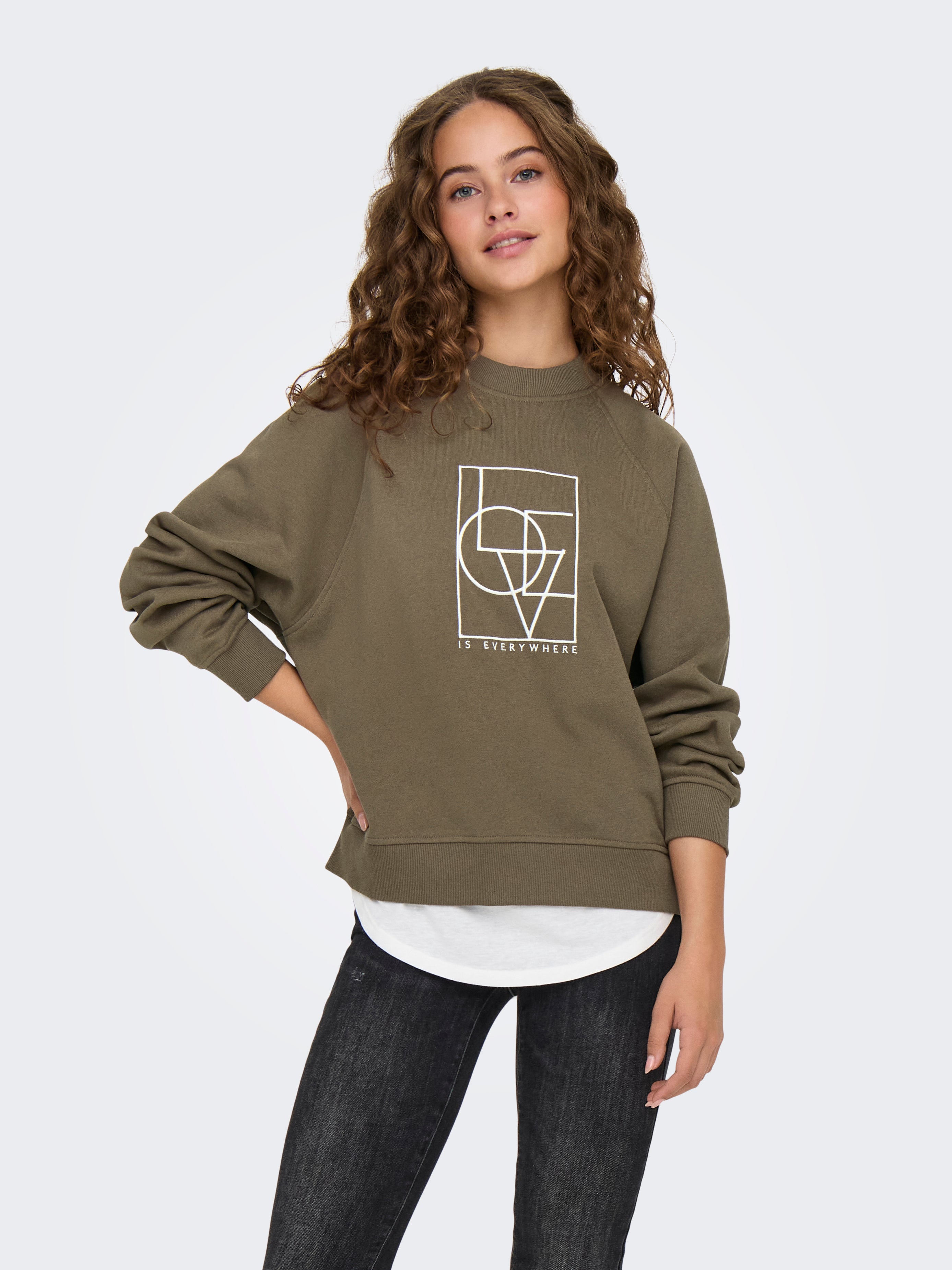 JDYBAMBI Sweatshirt Walnut