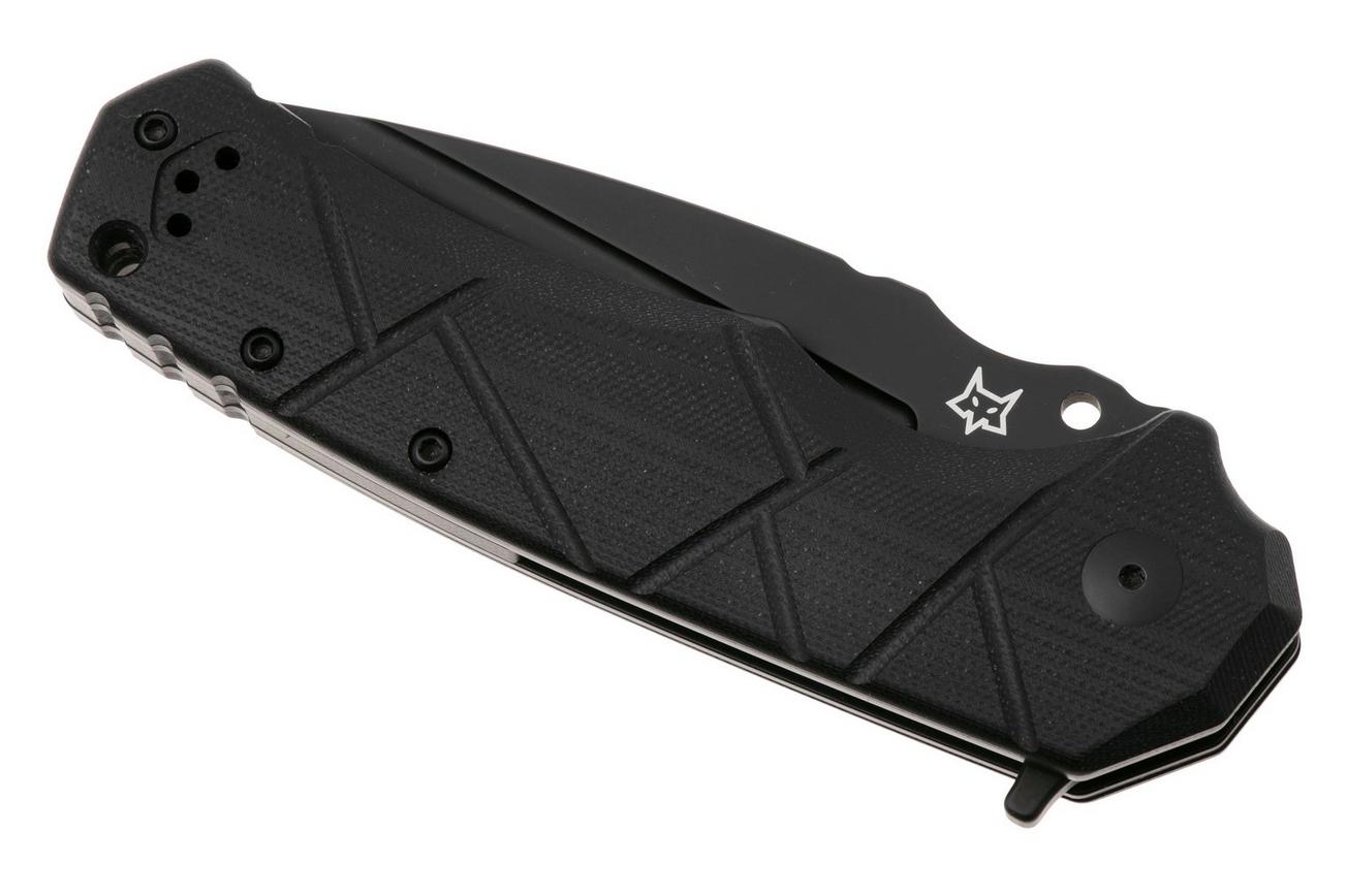 Fox Wander Tactical URO FX-557-B, PVD Niolox, Black G10, zakmes