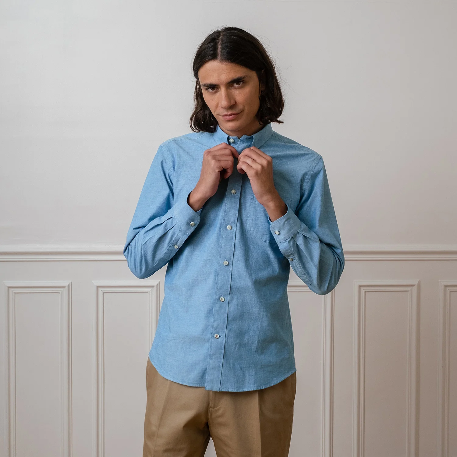 Blue Oxford Shirt