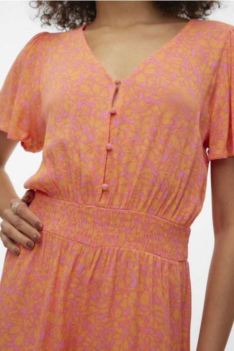 Vero Moda oranje dames jumpsuit