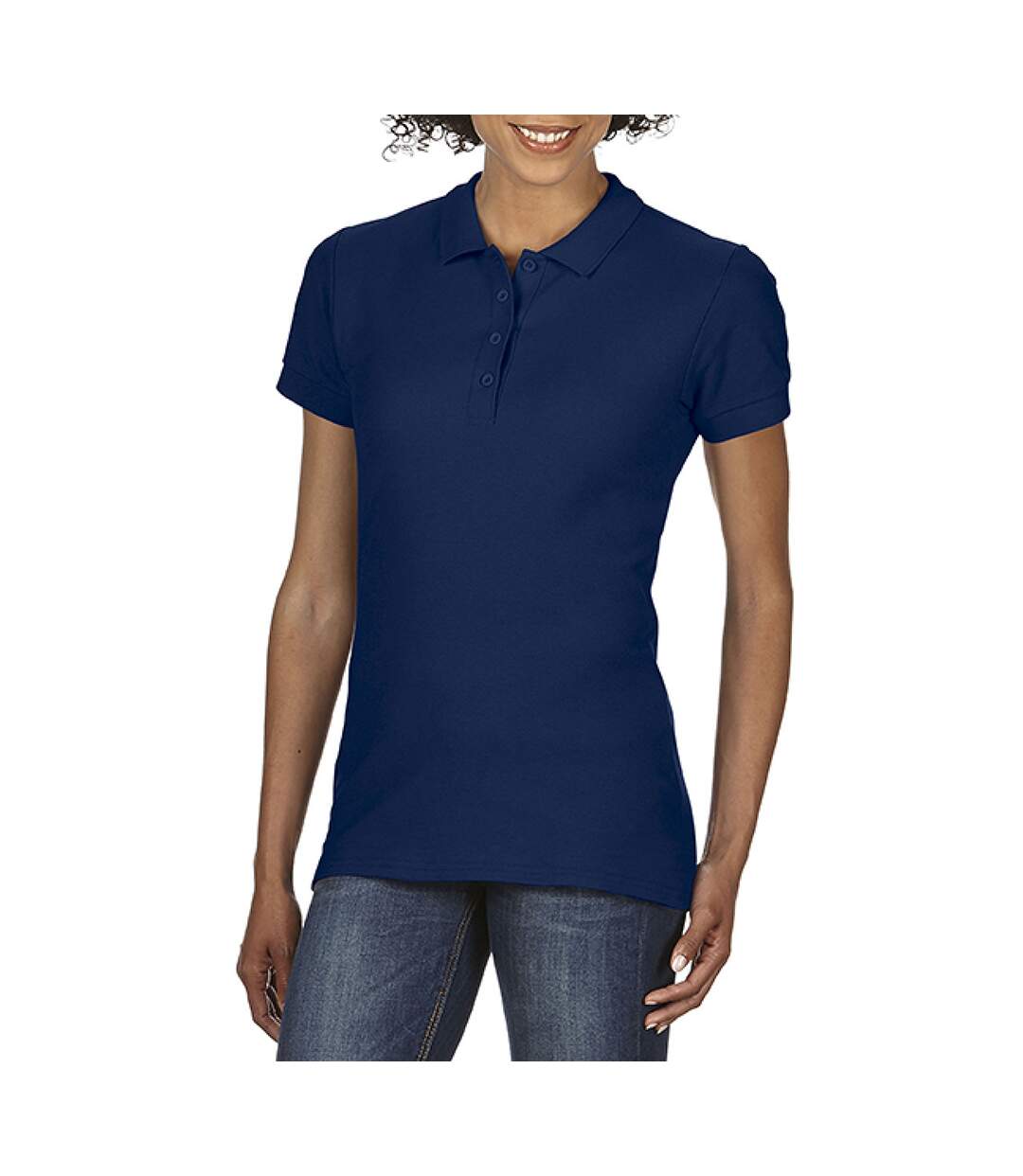Gildan Softstyle - Polo uni - Femme (Bleu marine) - UTBC3719