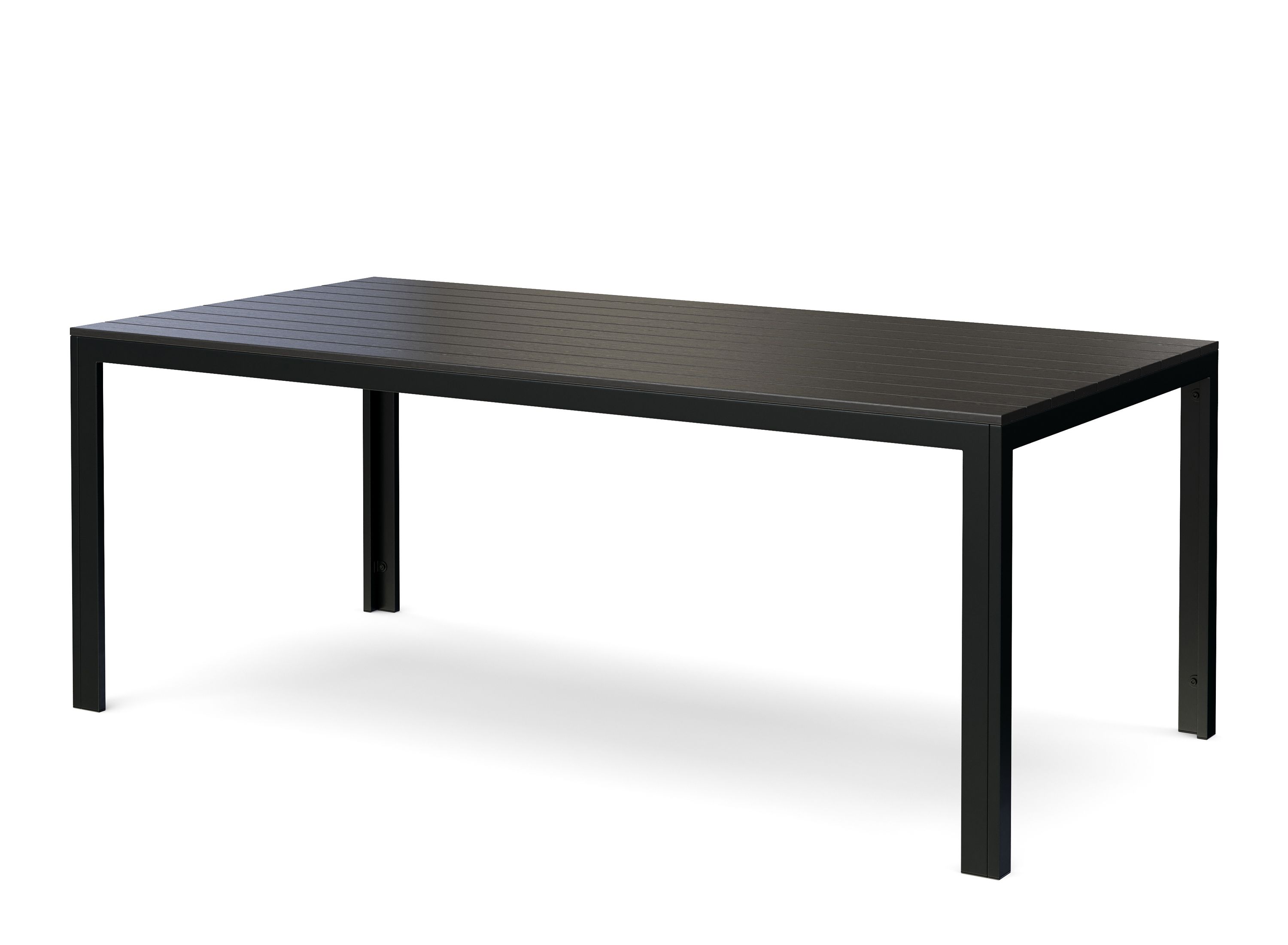 Gartenmöbel Set KAVO 8 Stühle schwarz