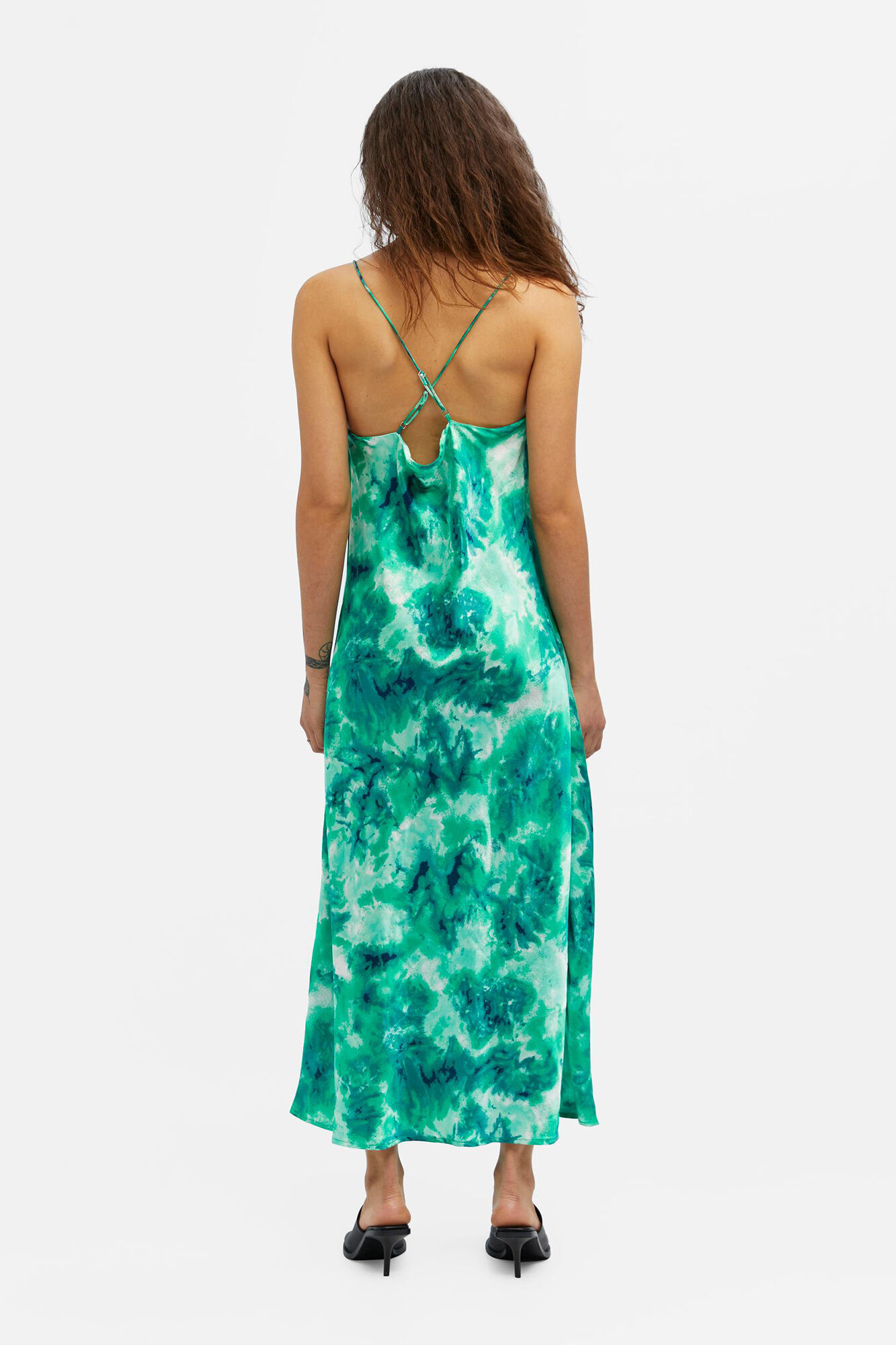 Vestido midi - Verde