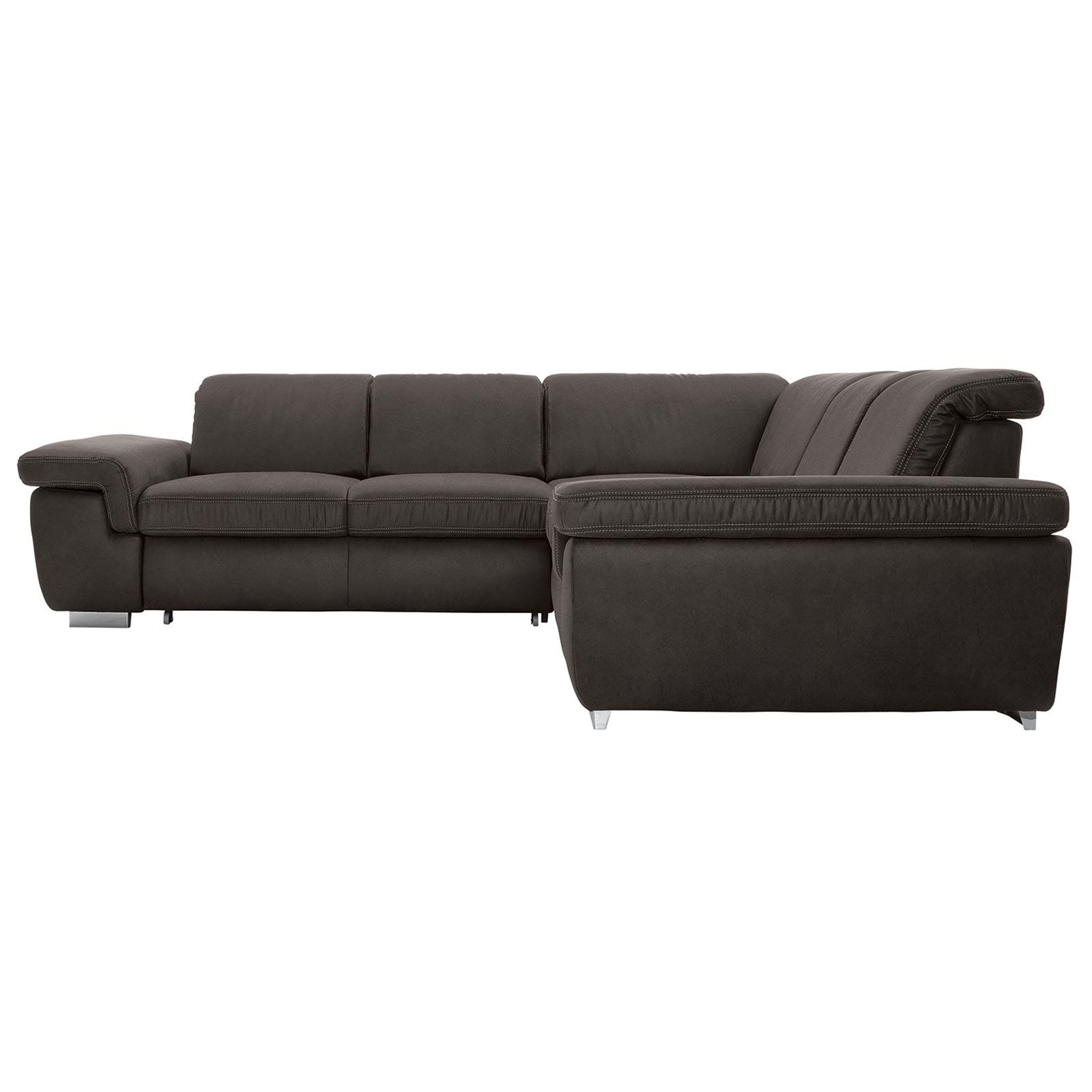 polsterpower Boxspringsofa - Saddle anthrazit - Basismodell - rechts