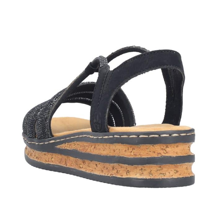 Rieker Sandal Dame 62977-00