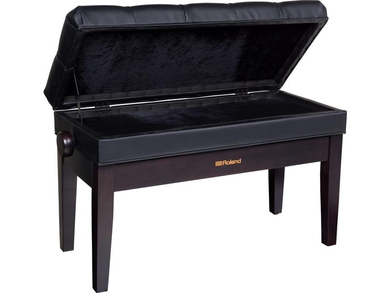 Roland Klavierbank RPB-D500 Duet – Rosewood Duett-Klavierbank mit Aufbewahrungsfach