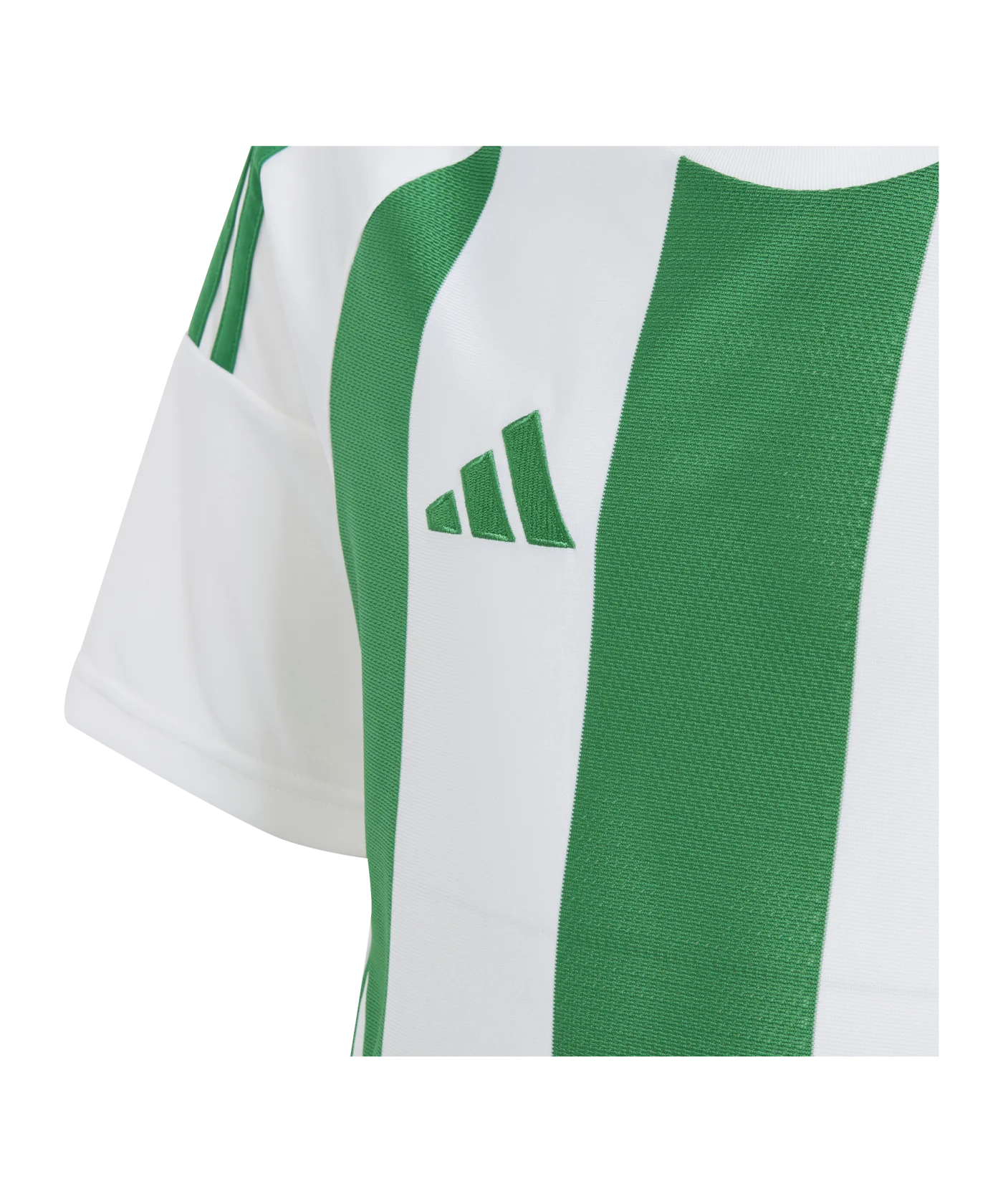 adidas Striped 24 Trikot Kids Weiss Grün