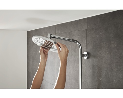 Douchekolom incl. thermostaat hansgrohe Crometta S Showerpipe 240 1jet chroom 27268000