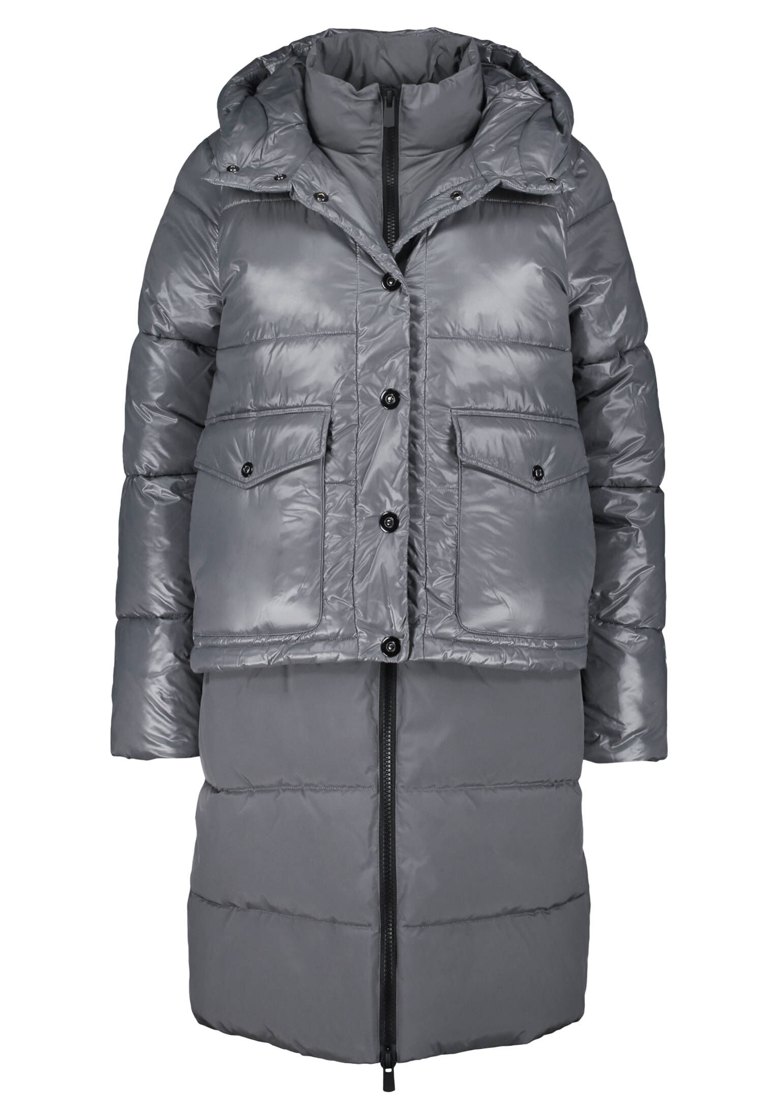 Cartoon| Damen Outdoorjacke mit Kapuze