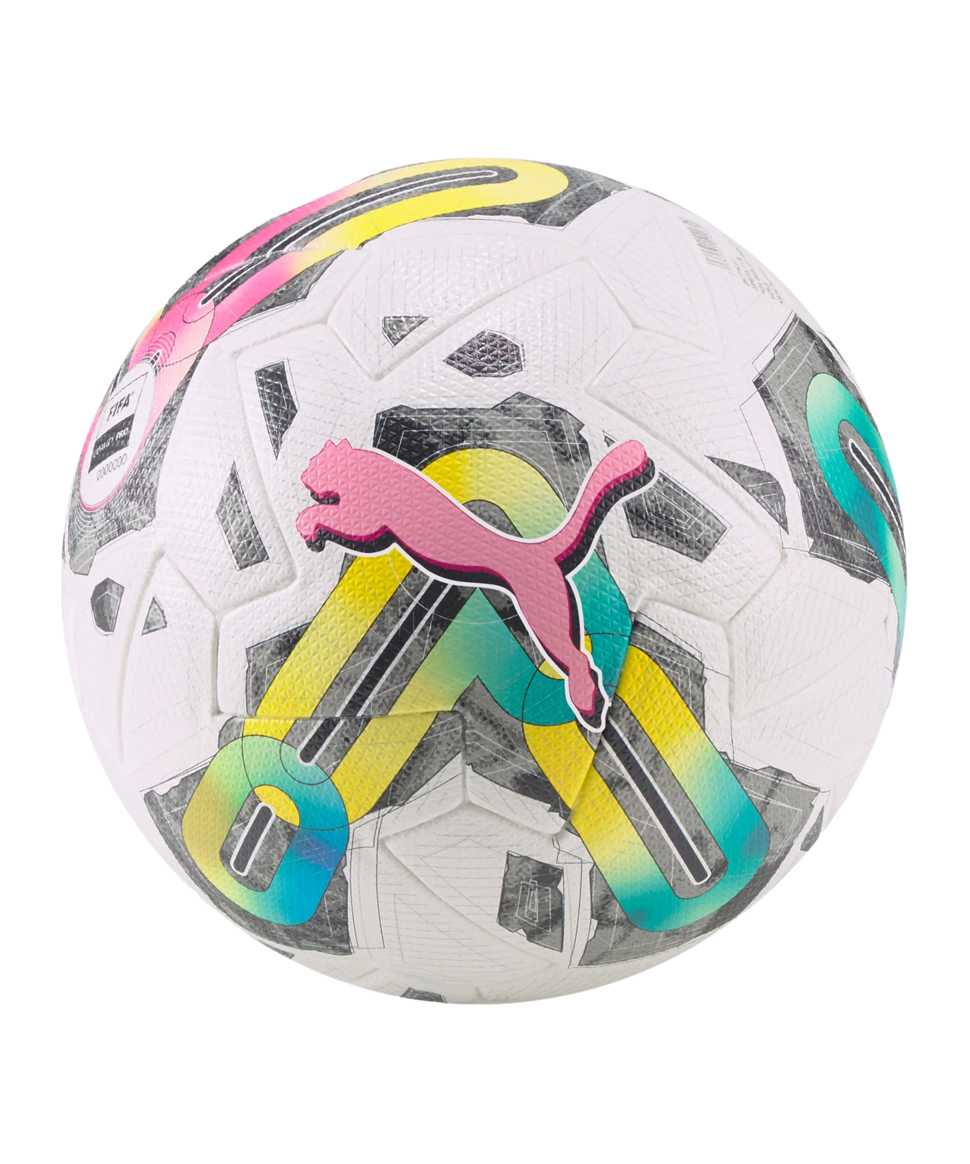 PUMA Orbita 6 MS Trainingsball Weiss F01