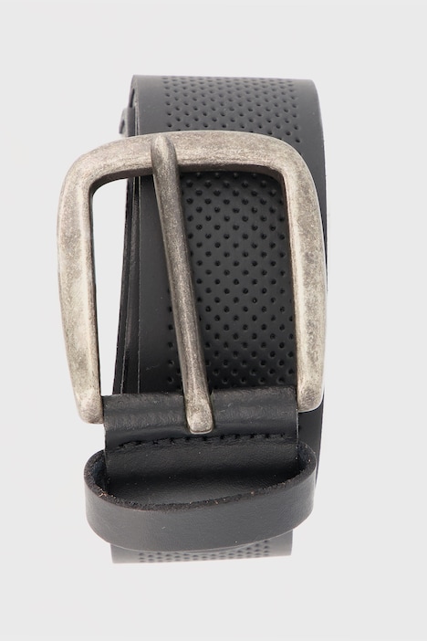 Leder-Gürtel, Metall-Schließe, 4cm breit, bis Gr. 170cm