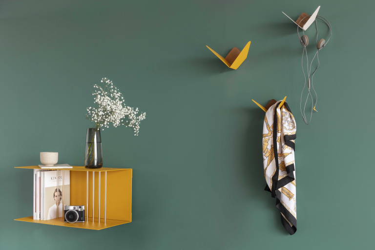 Umage Teaser wandplank geel