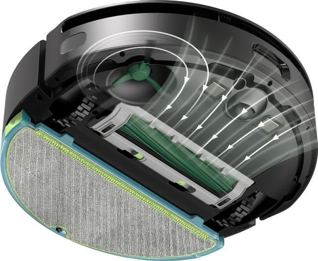 iRobot Roomba Combo 205 rengøringsrobot L121040 (sort)