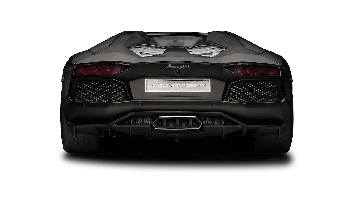 POCHER - Lamborghini Aventador LP700-4 Roadster Nero Nemesi (HK121F)