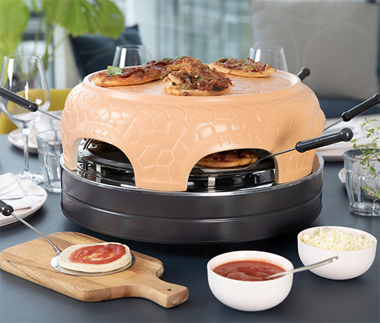 Commaxx Pizzaofen, 6 Personen