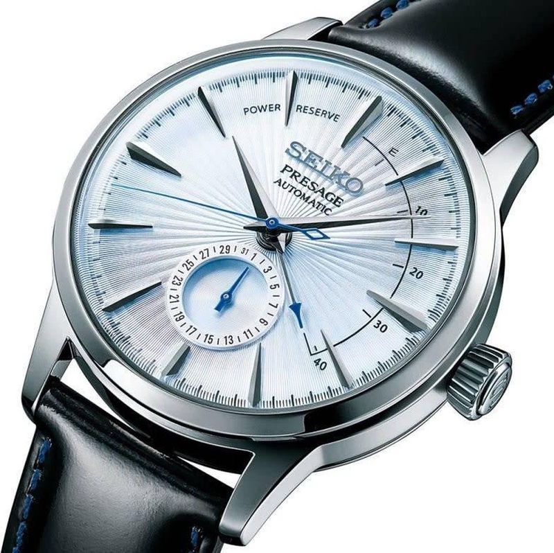 Seiko - Presage - Herenhorloge - Donkerblauw - Roestvrijstaal - Automaat