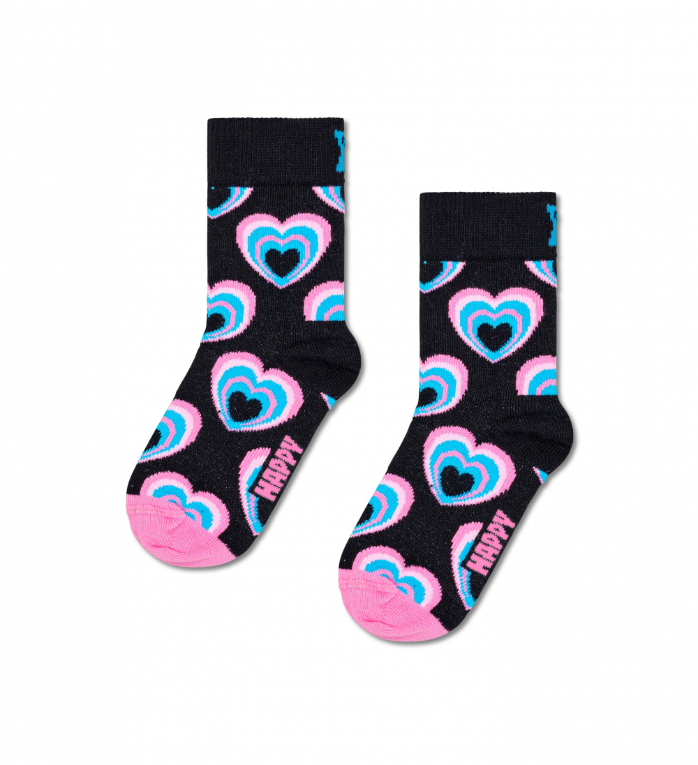 Happy Socks Kids Heart In Heart Sock Socken in Mehrfarbig