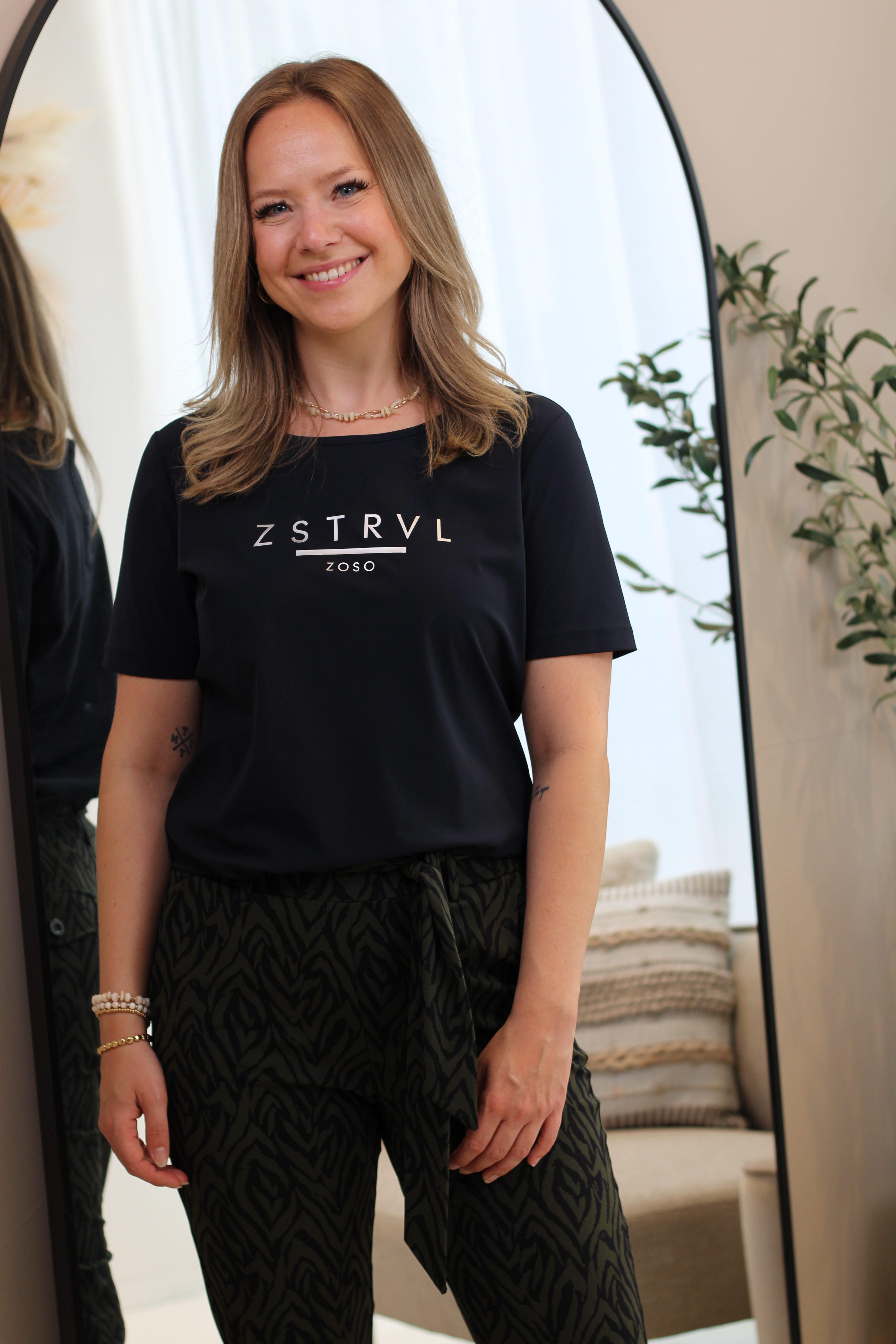 Zoso - Felicia Travel Top - Navy