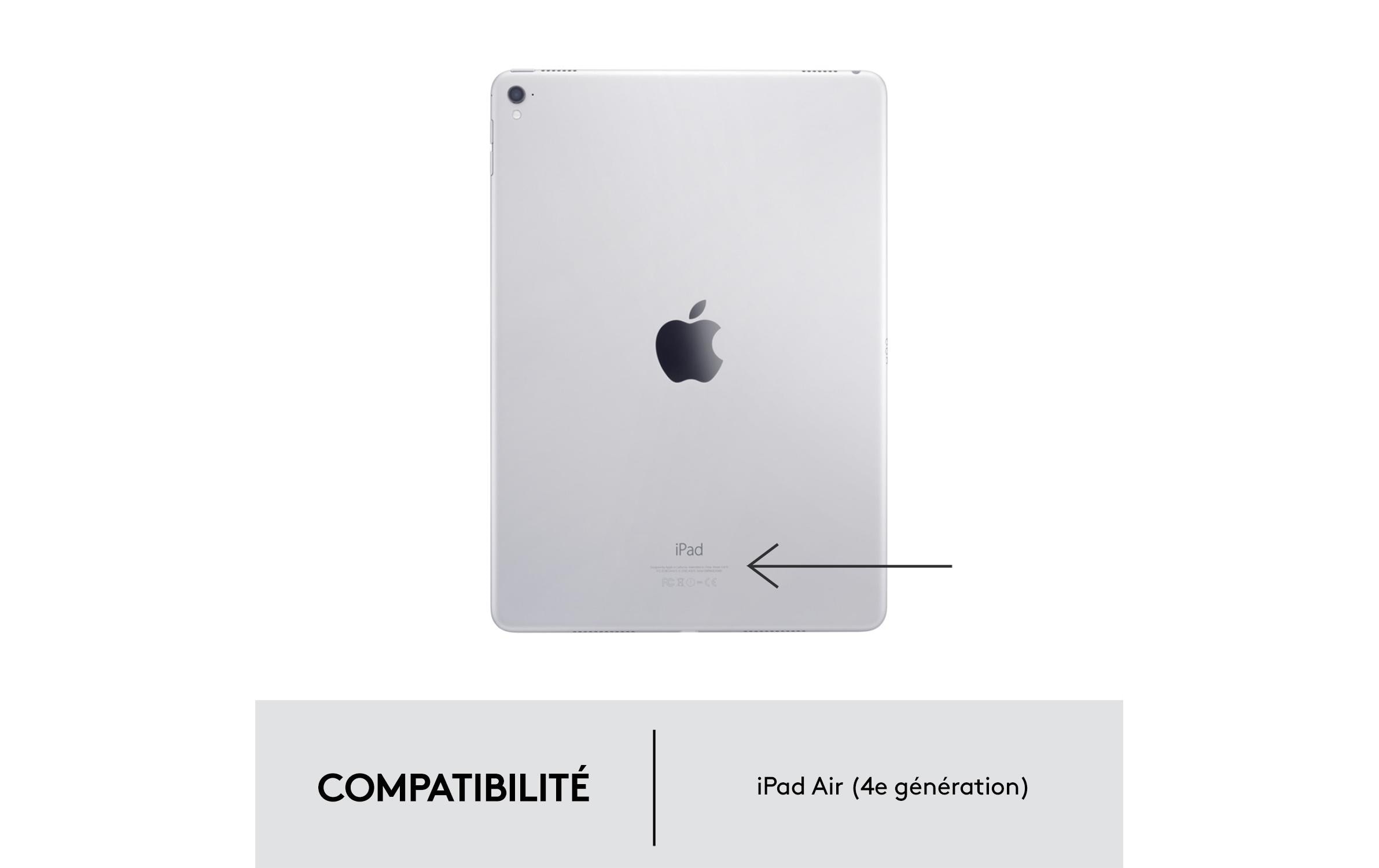 Logitech Tablet-Hülle »Folio Touch iPad Air (4. & 5. Gen)« Tablet 28 cm (11 Zoll)