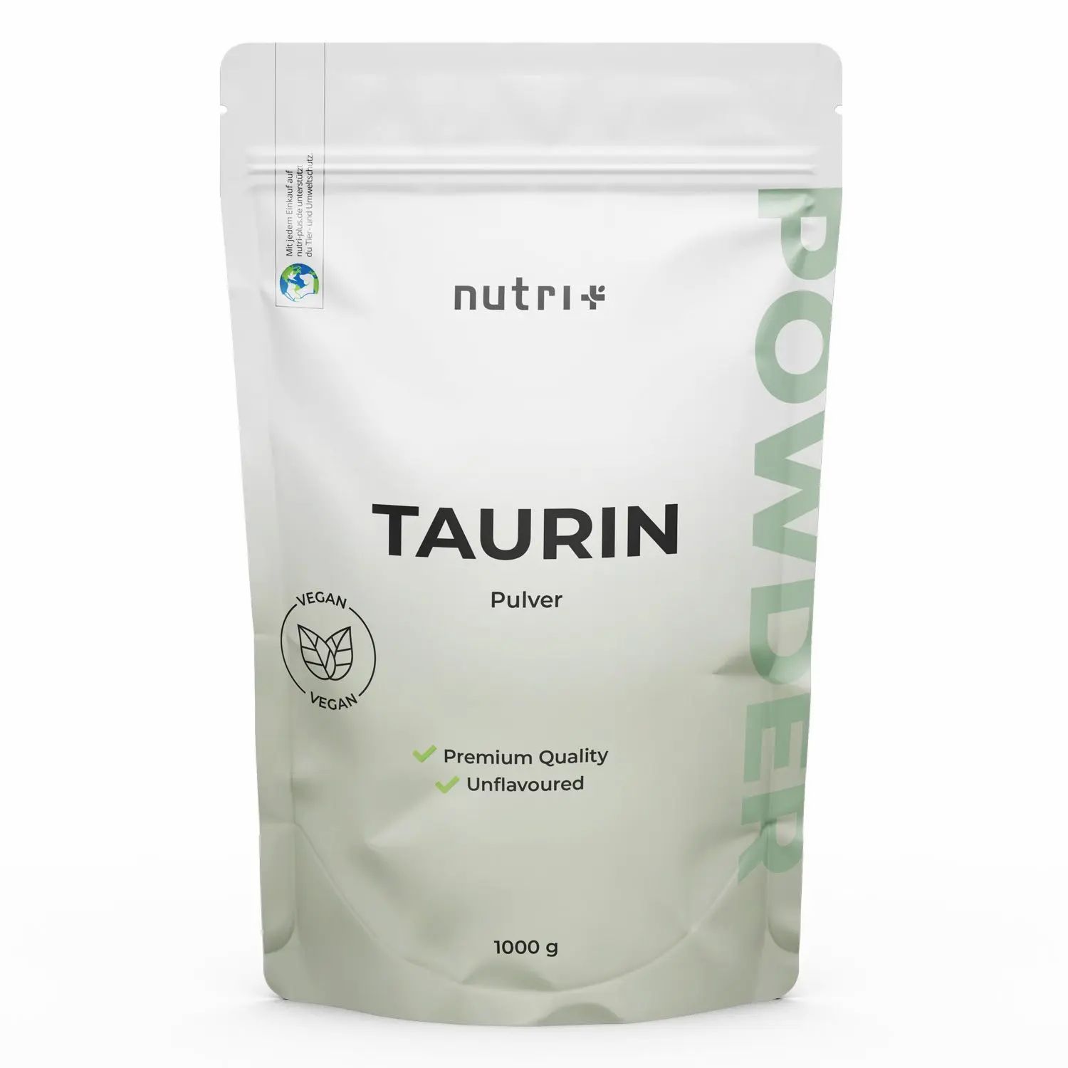 Nutri+ Taurin Pulver 1 kg Aminosäure