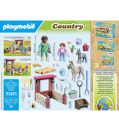 Playmobil Country - Veterinärmission mit den Eseln - 71471 - 55