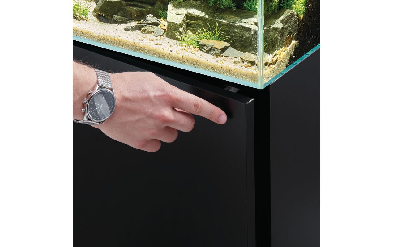 Aquarienkombination ScaperLine 100, Schwarz, 250 l<br>ScaperLine Aquarien aus Optiwhite-Glas mit Unterschrank