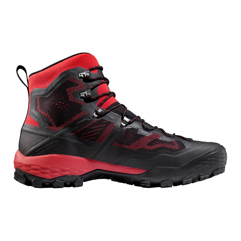 Mammut DUCAN HIGH GTX - Chaussures randonné Homme black/dark spicy