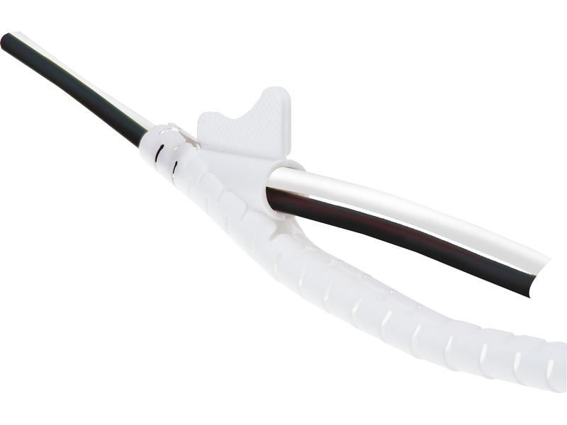 Max Hauri Spiroschlauch 3 m x 20 mm Weiss Spiroschlauch,