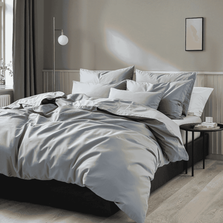 Dekbedovertrek Chambray Percale Katoen