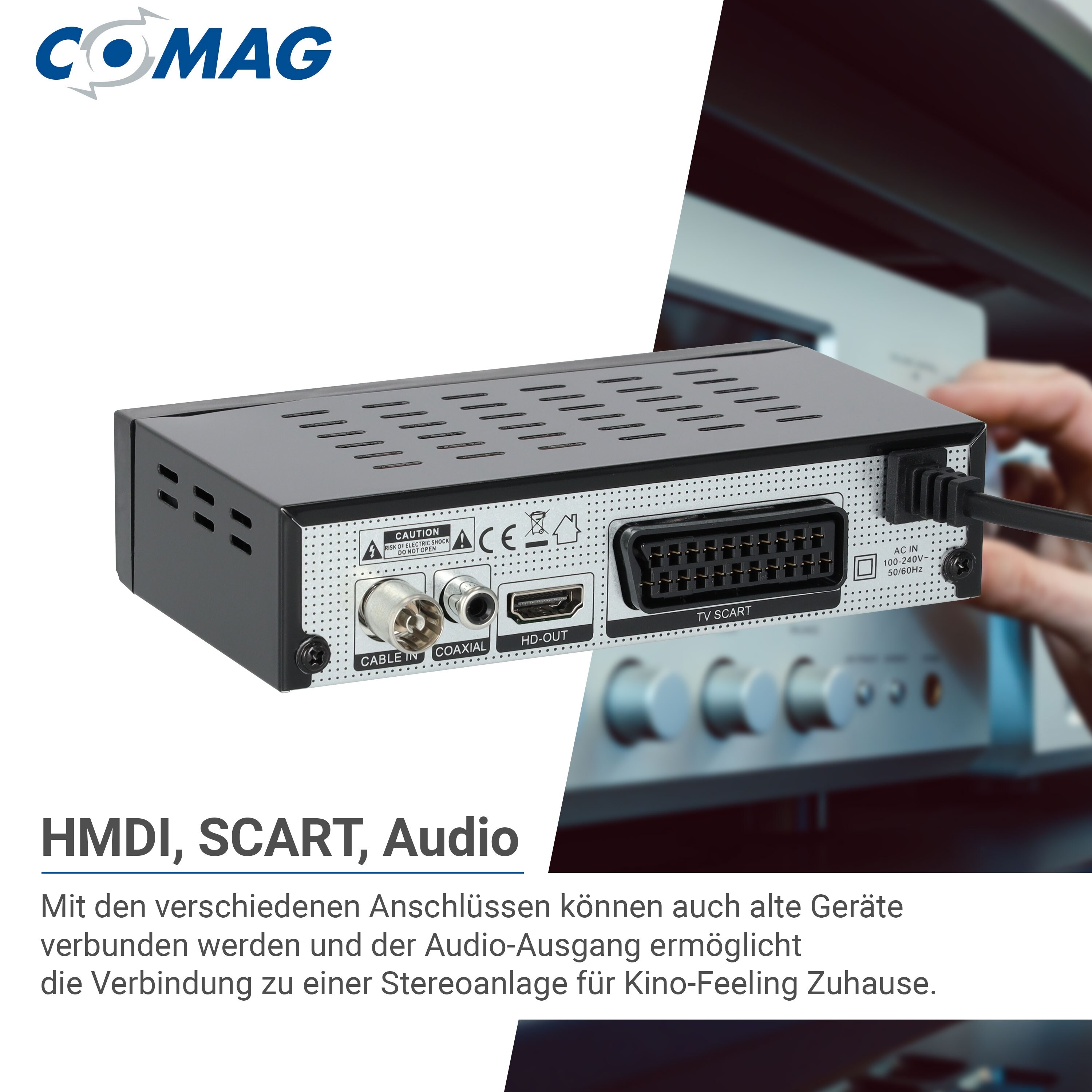 Comag DKR 60 HD HDTV Kabelreceiver mit PVR Funktion