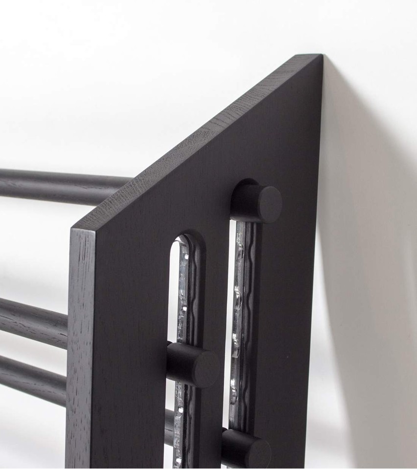 Roon & Rahn - Moodstand skostativ 98 cm - Eg Sortlakeret