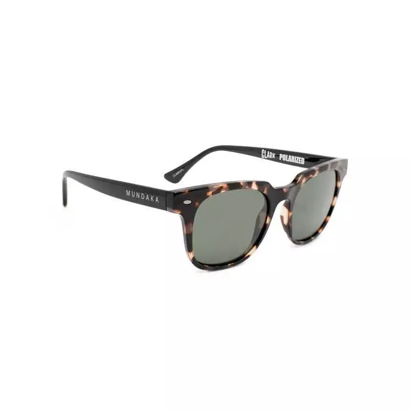Lunettes de soleil MUNDAKA Clark Milky Brown Tort & Black