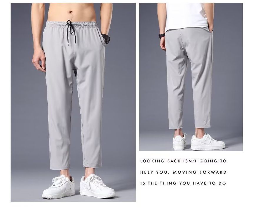 Lingaris - Lage rechte broek met rechte taille en rechte pijpen