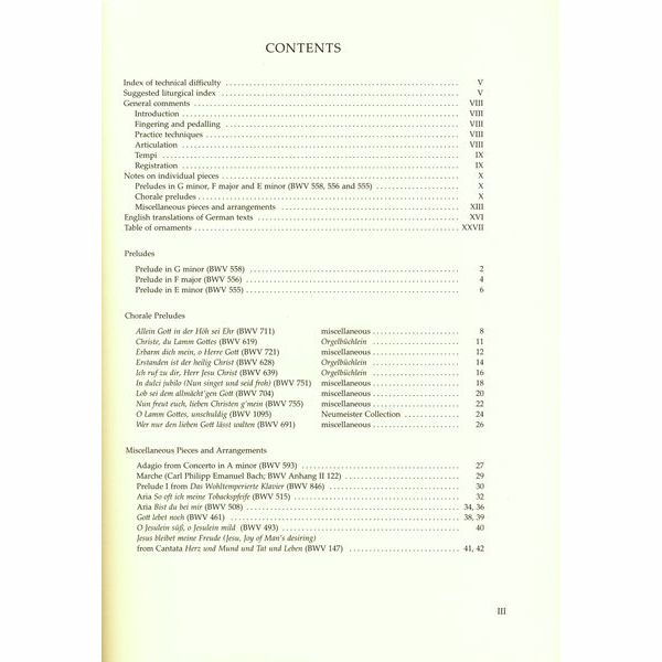 Bärenreiter An Easy Bach Organ Album