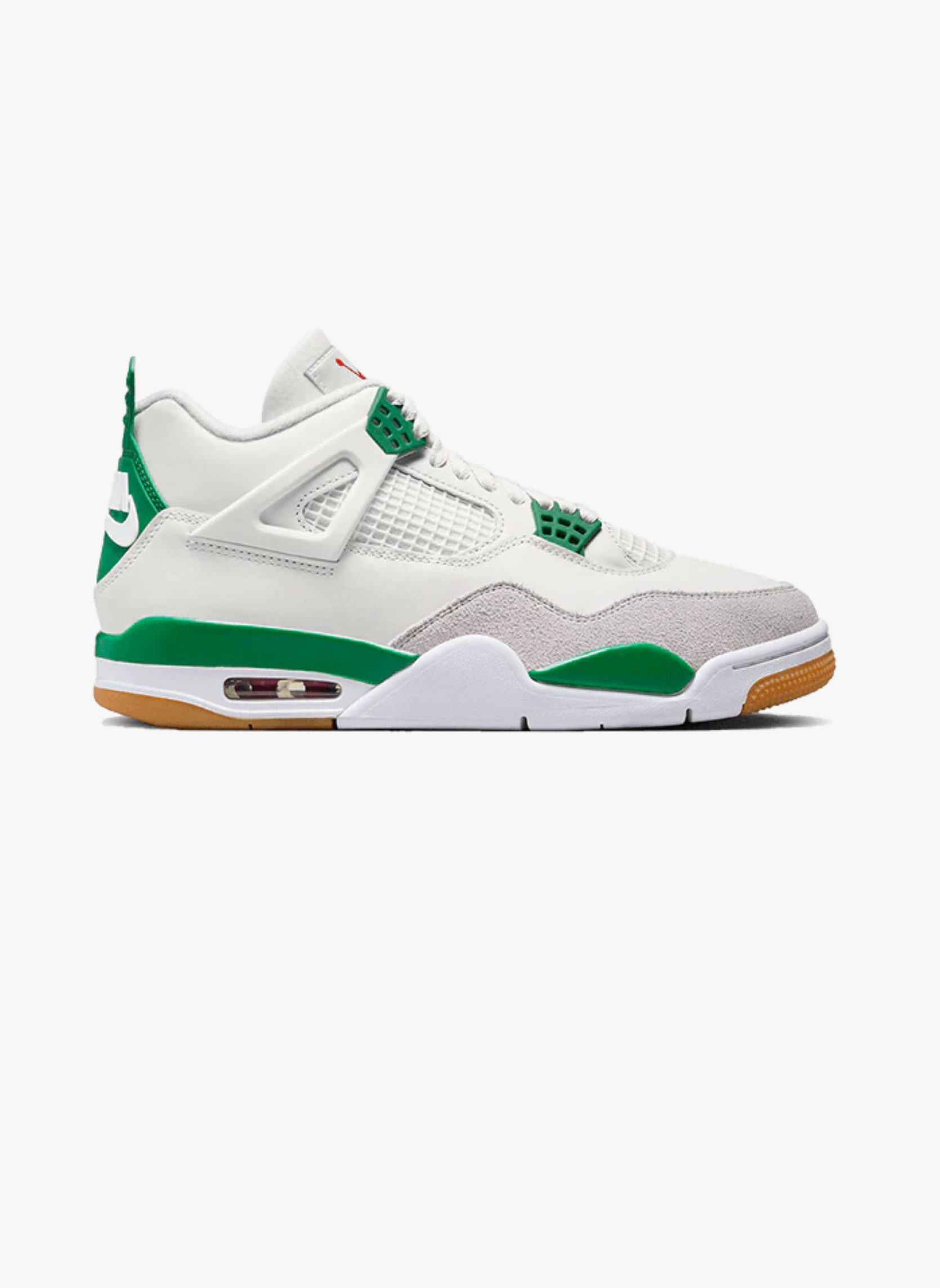 AIR JORDAN 4 - Basket montantes en cuir | Blanc
