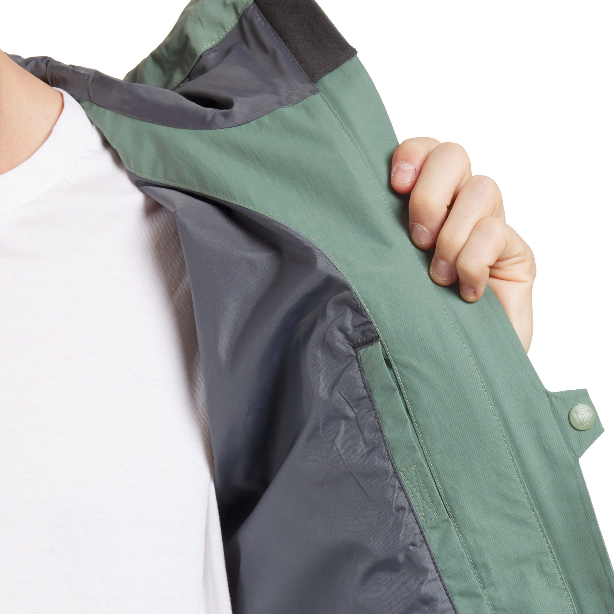 Didriksons Dario Hardshelljacke Herren dark moss