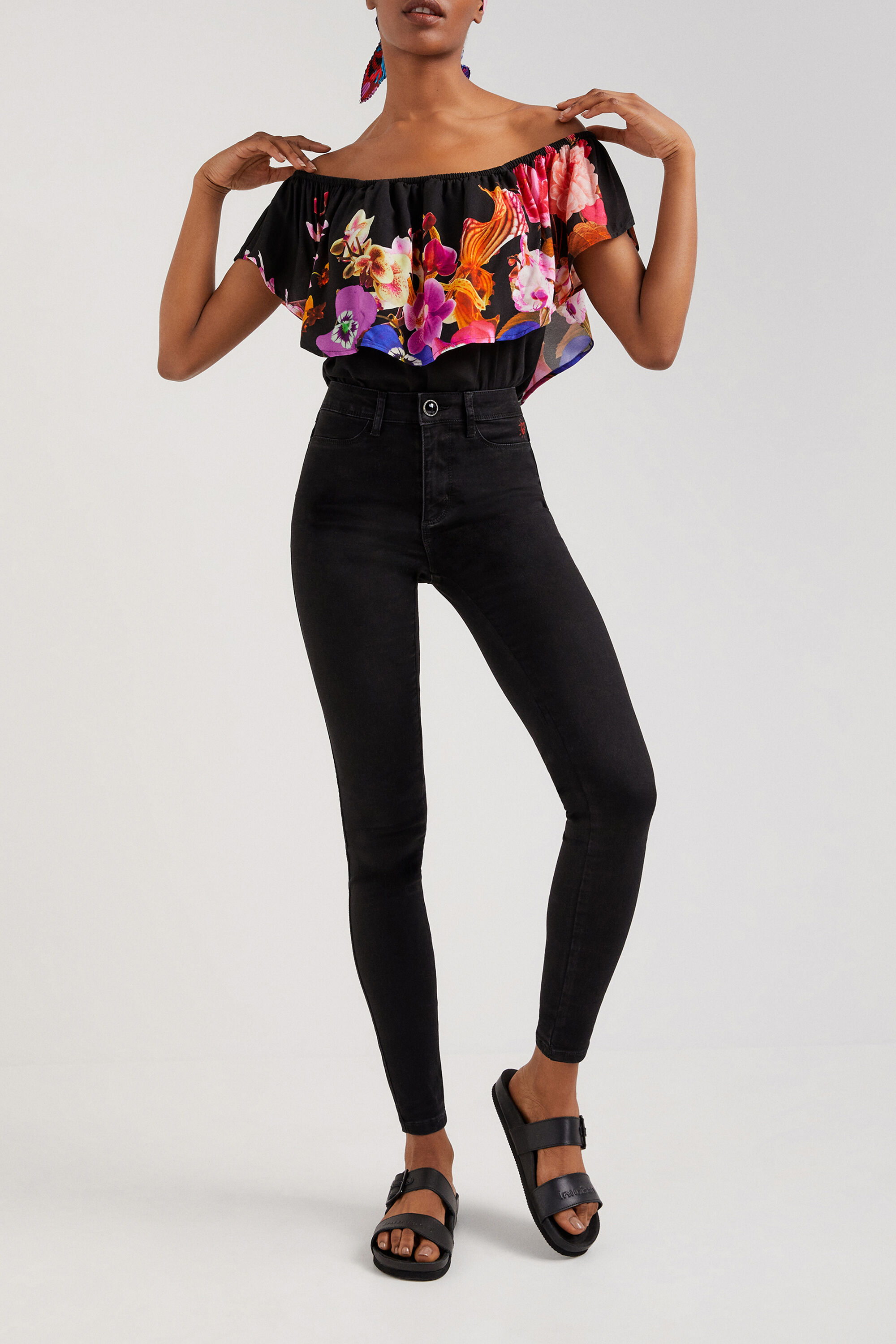 Body à fleurs M. Christian Lacroix