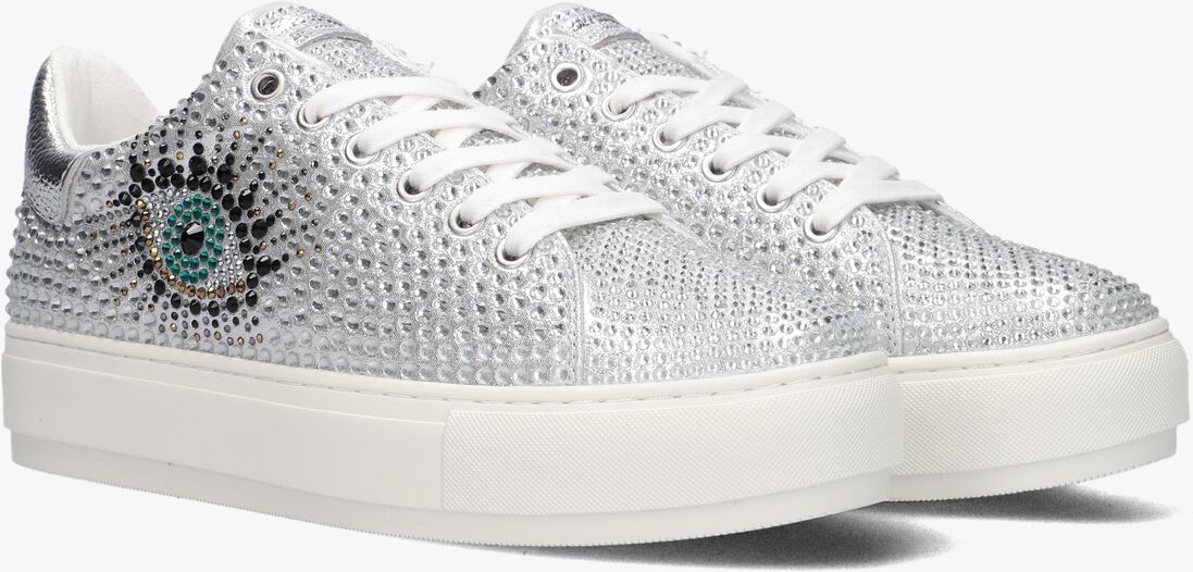 KURT GEIGER LONDON zilveren kurt geiger london lage sneakers laney eye