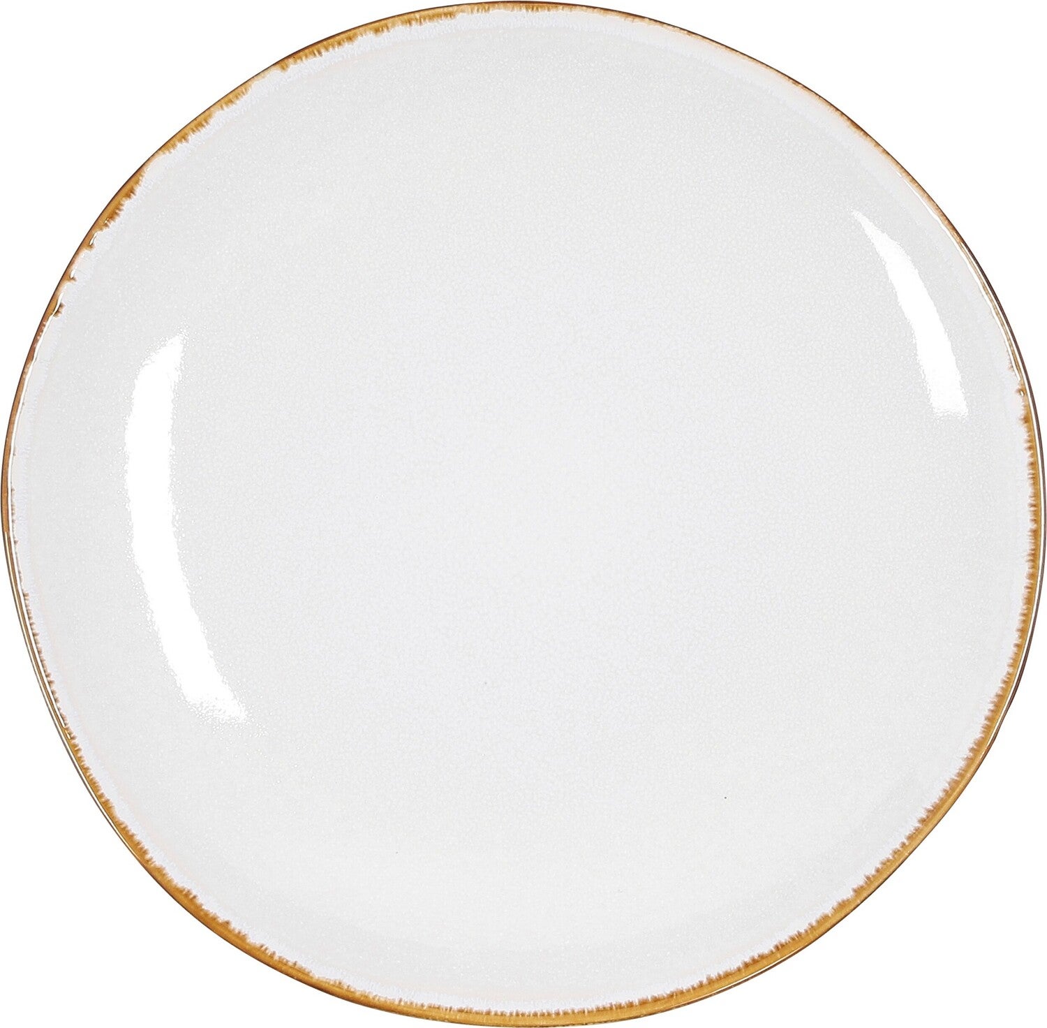 Mica Decorations dinerbord Tabo wit D 26,5 H 3 cm