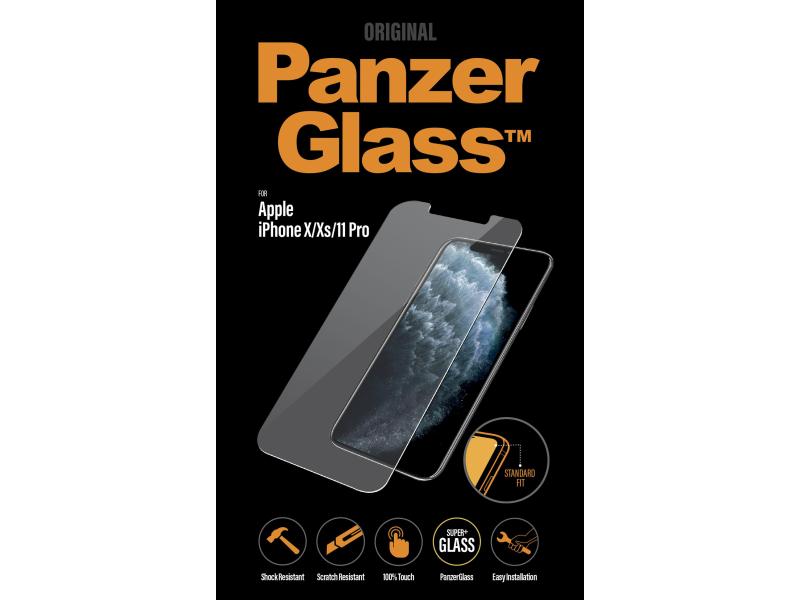 Panzerglass Displayschutz Standard Fit iPhone 11 Pro Display-Schutzfolie für das Apple iPhone X/iPhone XS/iPhone 11 Pro