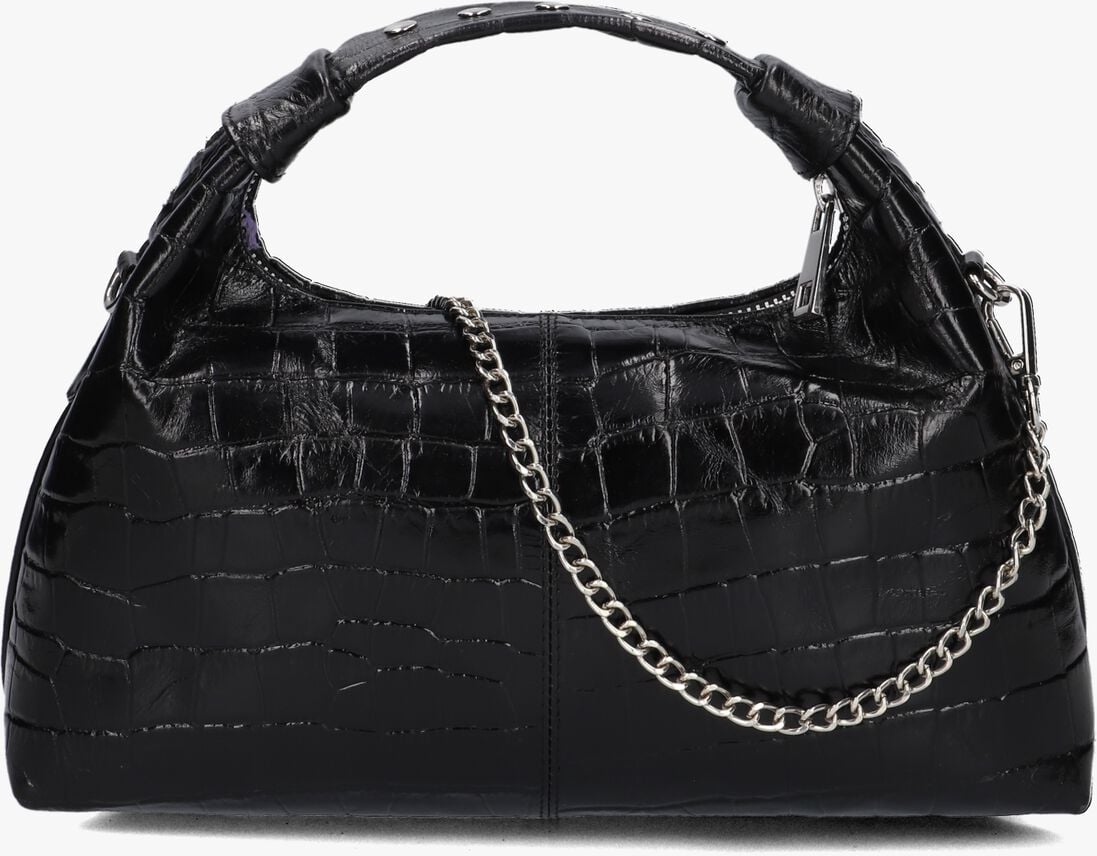 zwarte núnoo crossbodytassen dandy texas braided