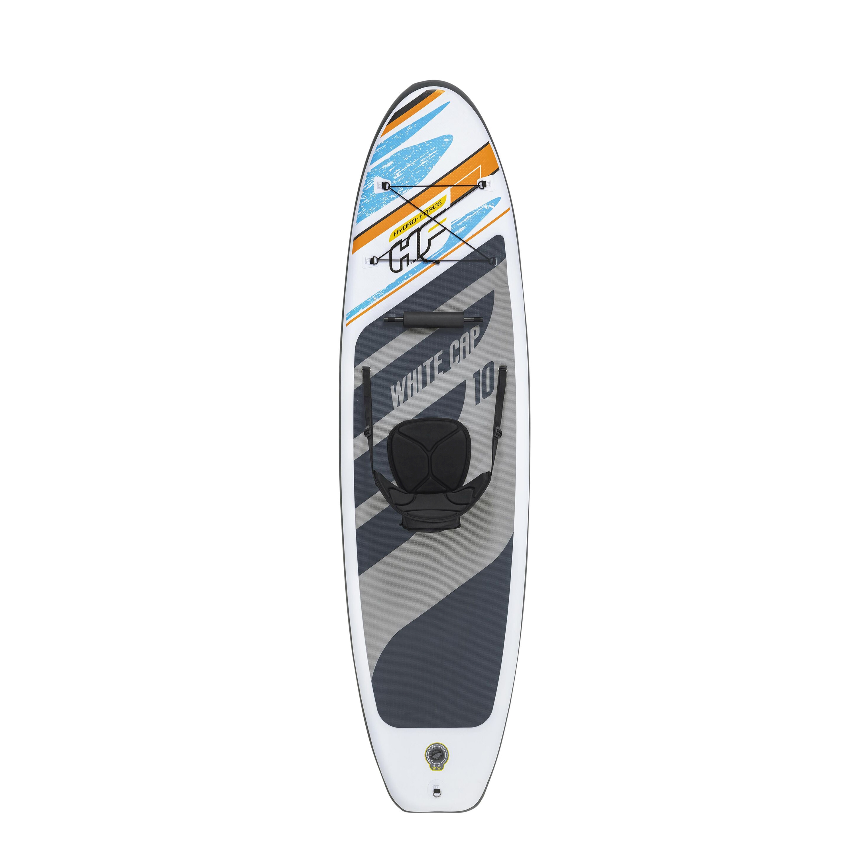 Stand Up Paddle WHITE CAP mit Kajak Sitz 305 cm