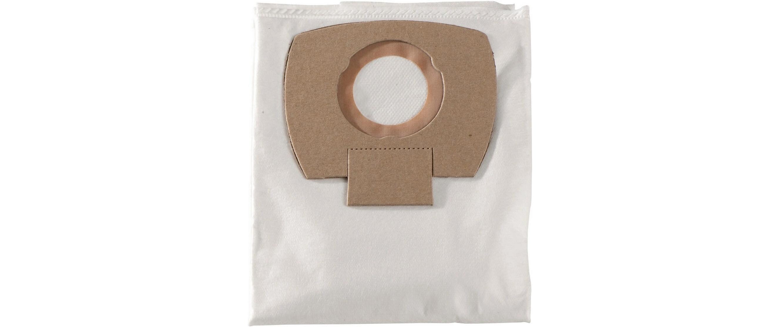 Vlies-Filterbeutel - 25/30 l, ASA, 5 StückPapierfilterbeutel für Anwendungen, bei denen geringe Mengen an Feinstaub