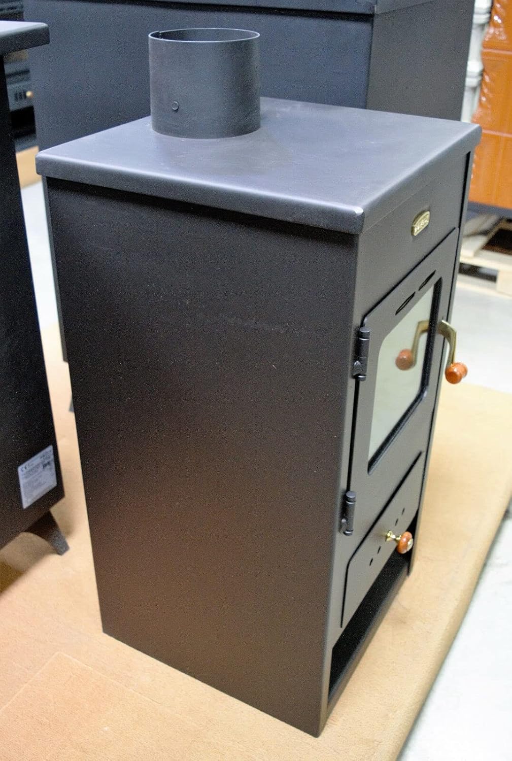 Prity K1 Optima Holzofen, Kaminofen, Mehrstoffbrenner, 8 kW