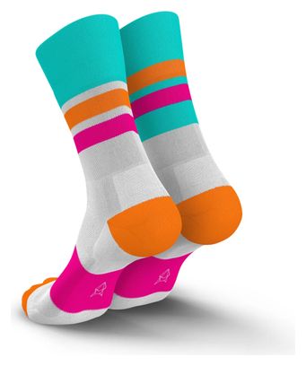 Chaussettes Incylence Ultralight Tracks Bleu/Rose