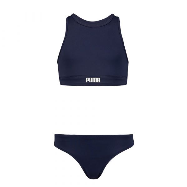 Puma Biquíni Racerback Navy 5-6 Anos