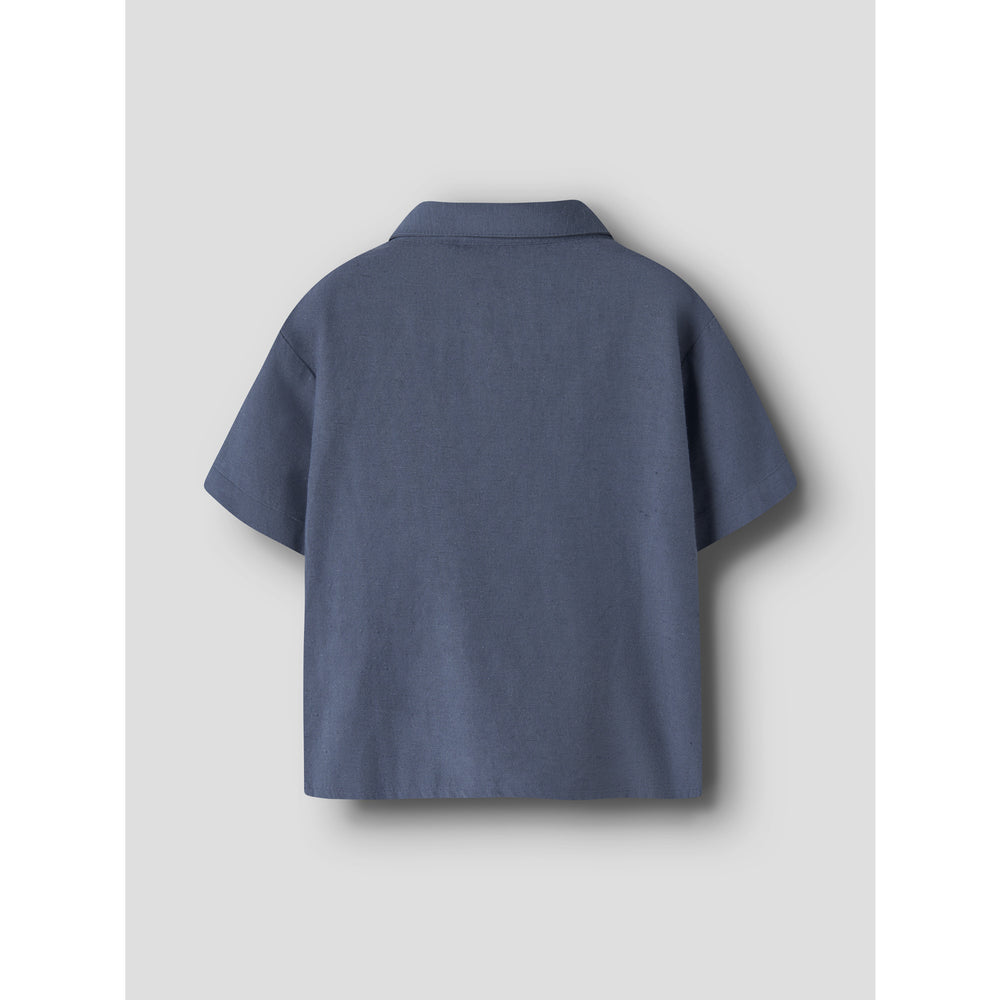 Køb Name It Vintage Indigo Nmmfaher Ss Skjorte