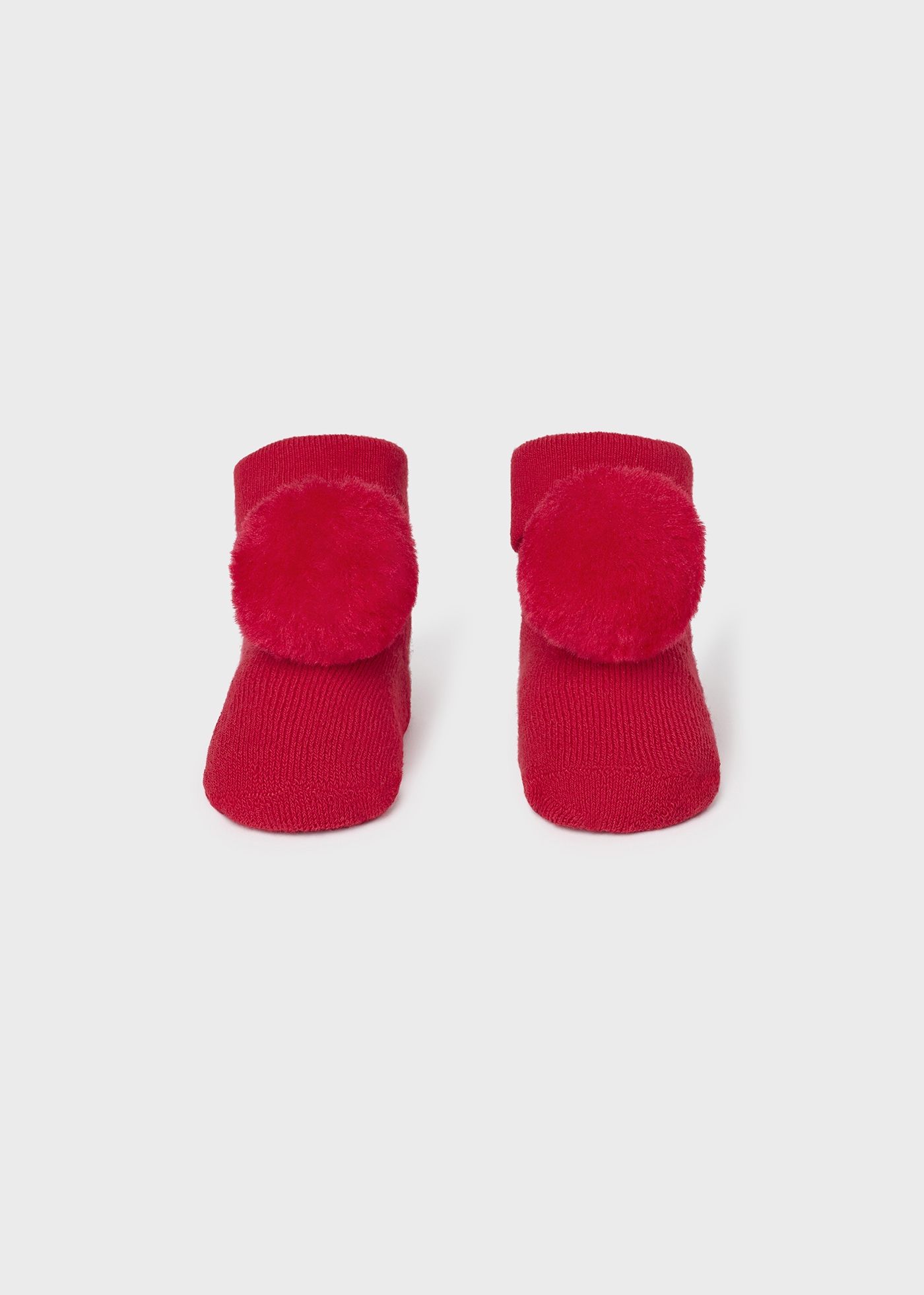 Conjunto de meias e faixa de cabelo em algodão orgânico para recém-nascidos